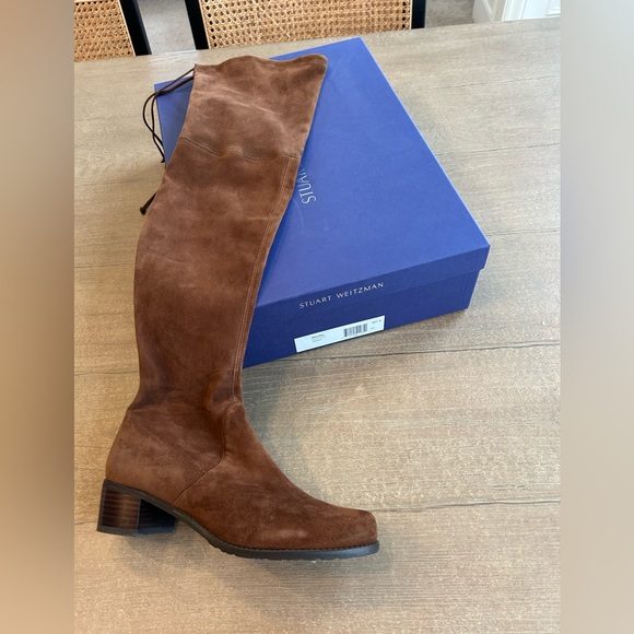 Stuart Weitzman Lowland over-the-knee boots 
size 7.5
walnut suede color - Picture 6 of 6
